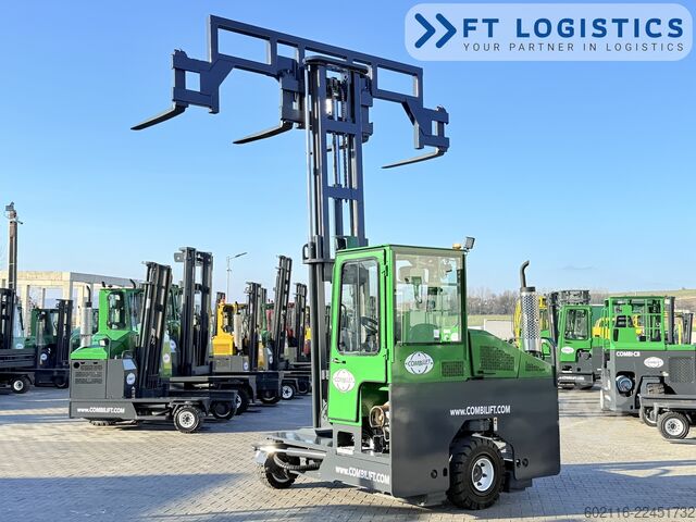 Carrello elevatore a 4 direzioni Combilift C5000L GAS DUPLEX 4100 POSITIONER CABIN