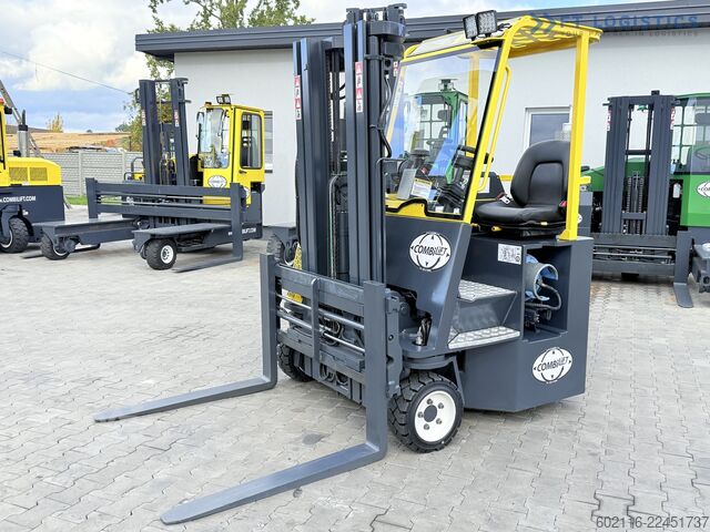 Carrello elevatore a 4 direzioni Combilift C3000CB GAS TRIPLEX 4900 POSITIONER TOP1