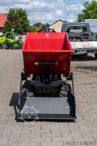 Tracked dumper with front loader GP500 Kingway GP500