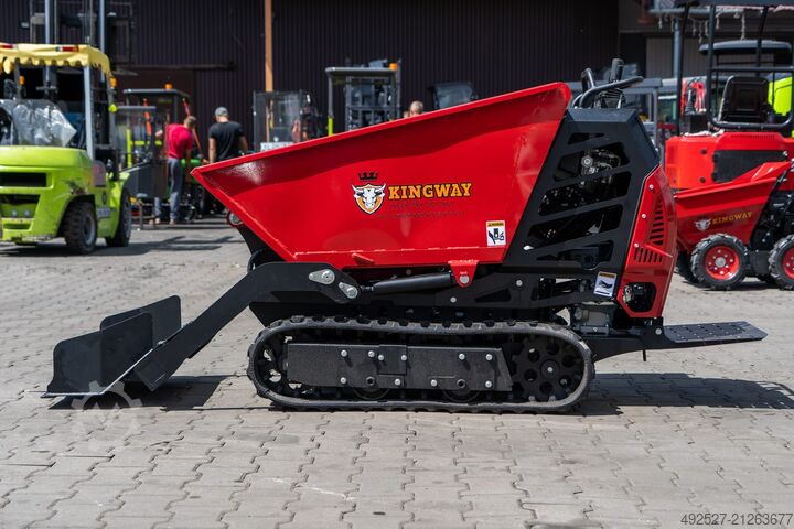 Tracked dumper with front loader GP500 Kingway GP500