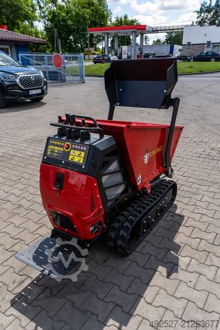 Tracked dumper with front loader GP500 Kingway GP500