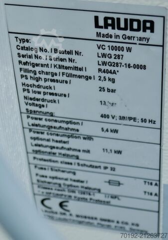 Chladič LAUDA Variocool VC 10000