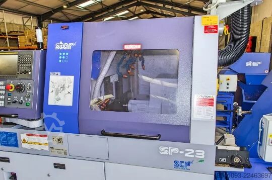 Tornio CNC a fantina mobile Star Micronics SP-23 CNC Sliding Head Swiss Type Lathe
