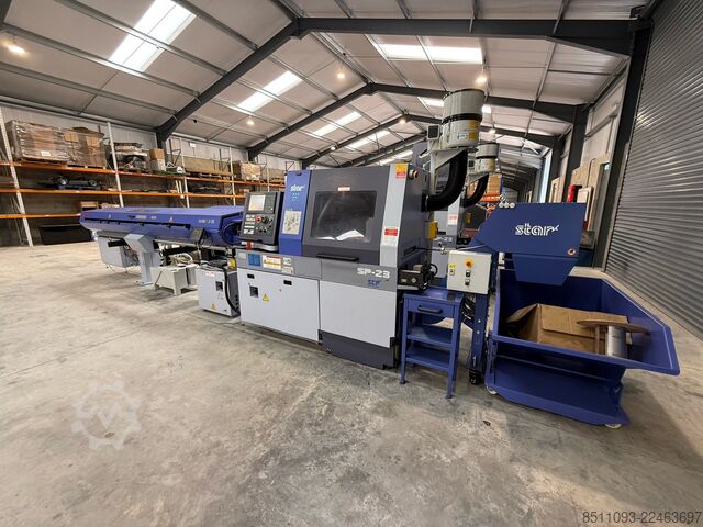 Tornio CNC a fantina mobile Star Micronics SP-23 CNC Sliding Head Swiss Type Lathe