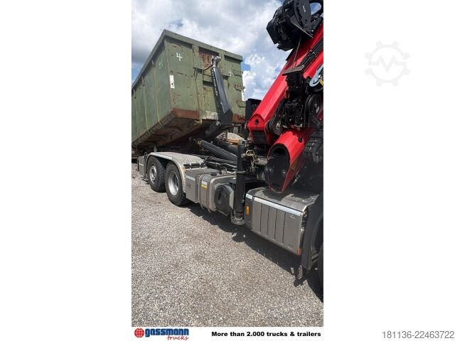 Camion scarrabile Mercedes-Benz Arocs 2553 L 6x4/4 HAD, Lenk-/Liftachse, Palfinger