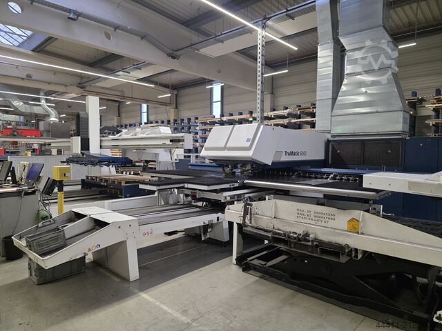 Punching laser machine TRUMPF TruMatic 6000 (K05M) 2700 Watt FMC