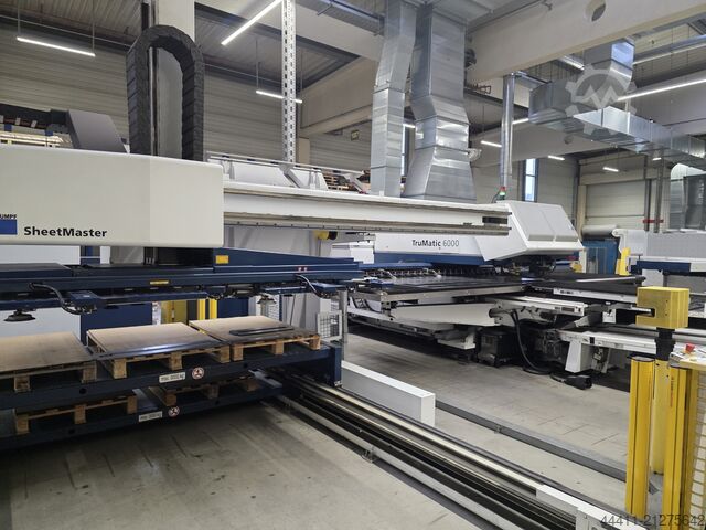Punching laser machine TRUMPF TruMatic 6000 (K05M) 2700 Watt FMC