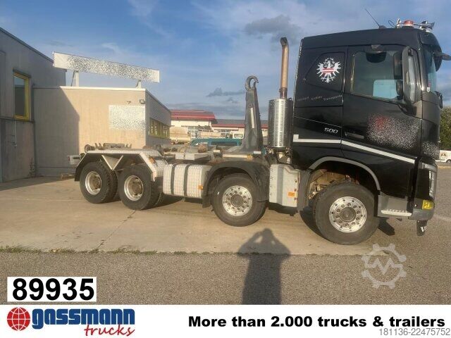 Hakowiec Volvo FH 500 8x4, Meiller Abroller, Liftachse