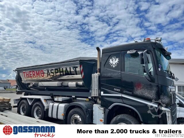 Hakowiec Volvo FH 500 8x4, Meiller Abroller, Liftachse