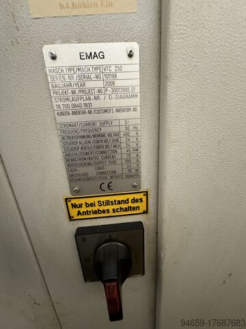 Verticale draaibank EMAG VTC 250