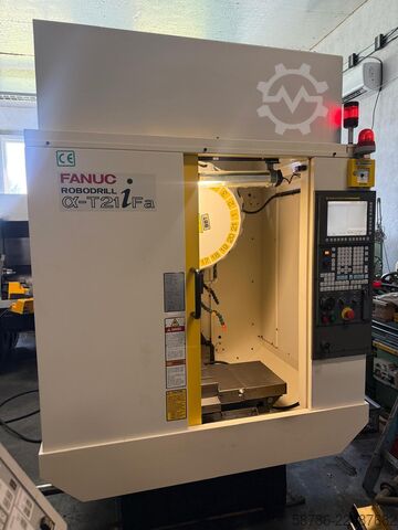 Vertikalt bearbejdningscenter Fanuc Robodrill Alpha T21iFa 5 axis