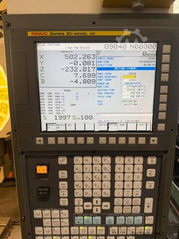 Vertikalt bearbejdningscenter Fanuc Robodrill Alpha T21iFa 5 axis