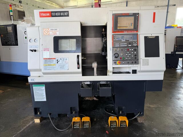 Centrum tokarsko-frezarskie CNC MAZAK QTN 100II MSY