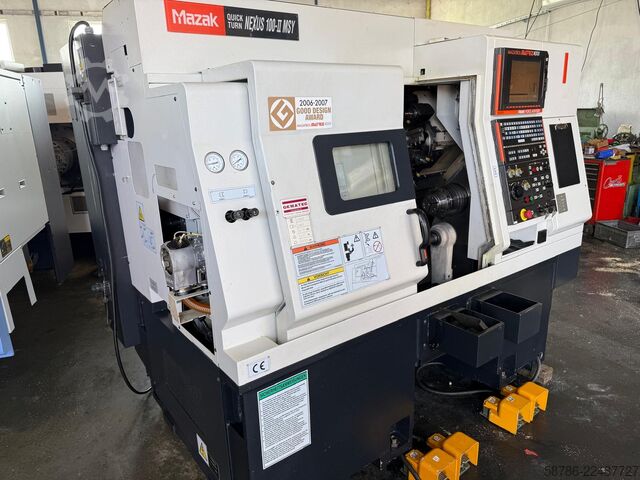 Centrum tokarsko-frezarskie CNC MAZAK QTN 100II MSY
