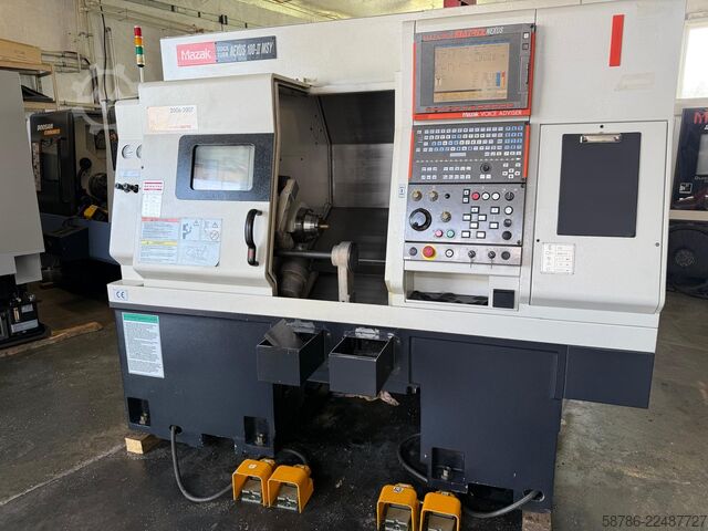 Centrum tokarsko-frezarskie CNC MAZAK QTN 100II MSY