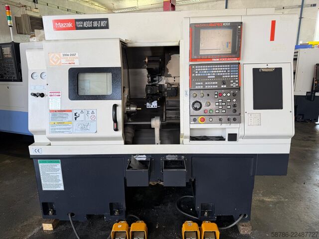 Centrum tokarsko-frezarskie CNC MAZAK QTN 100II MSY