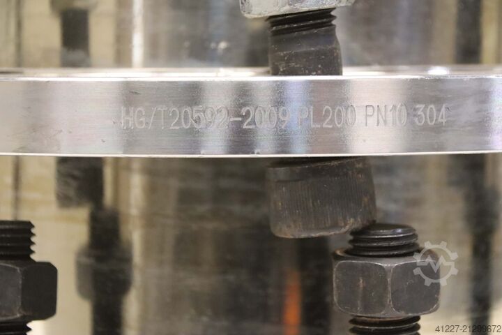 Pipe flanges stainless steel flange unbekannt HG/T20592-2009 PL200 PN10 304