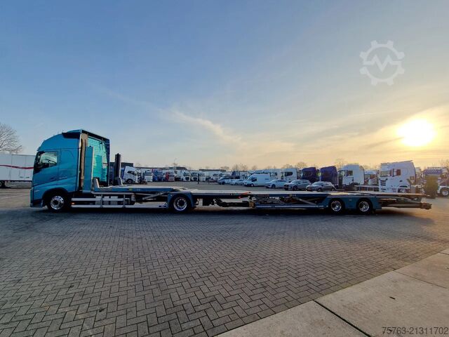 Bestelwagen autodrager Volvo FH 500 Globetrotter XL Cartransporter Blyss Mod...