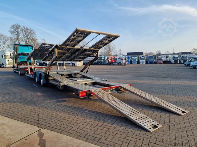 Bestelwagen autodrager Volvo FH 500 Globetrotter XL Cartransporter Blyss Mod...