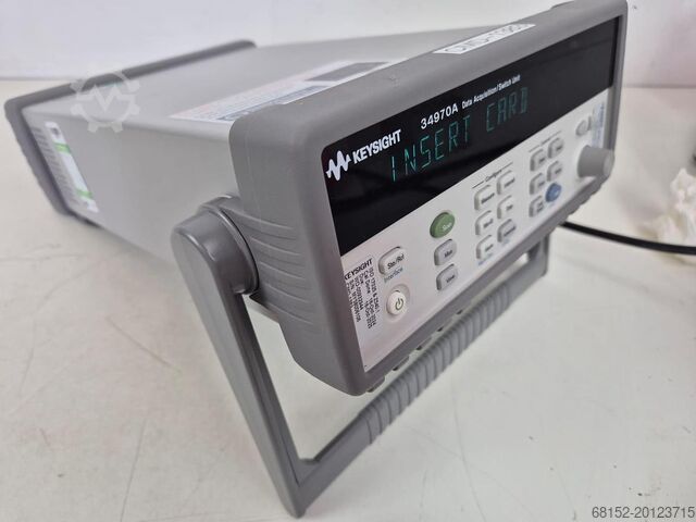 Agilent 34970a Data Logger Schakelunit Agilent 34970a Data Loger