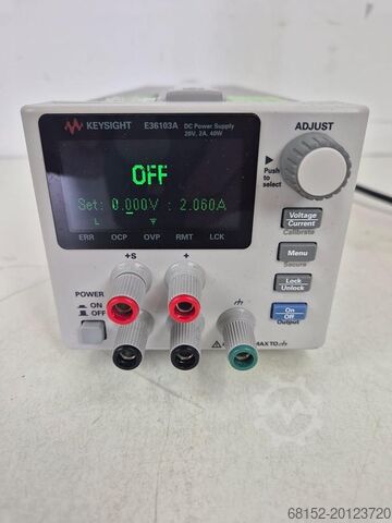 Agilent Keysight E36103ADC voedingen Agilent Keysight E36103ADC