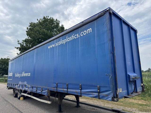 Semi carregador baixo Meert Semi Curtainside / SAF / Double Tires