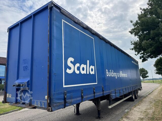 Semi carregador baixo Meert Semi Curtainside / SAF / Double Tires