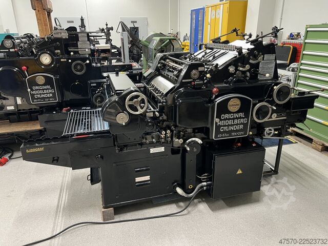 Masină de ștanțat automată Heidelberg Cylinder KSB 40×57 Automatic die-cutter