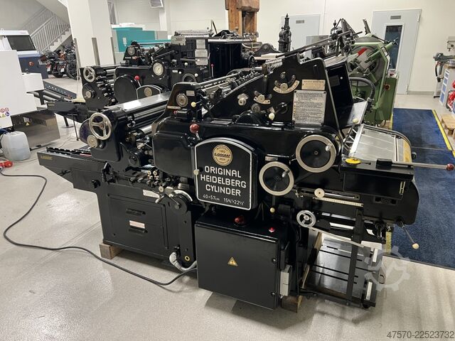 Masină de ștanțat automată Heidelberg Cylinder KSB 40×57 Automatic die-cutter