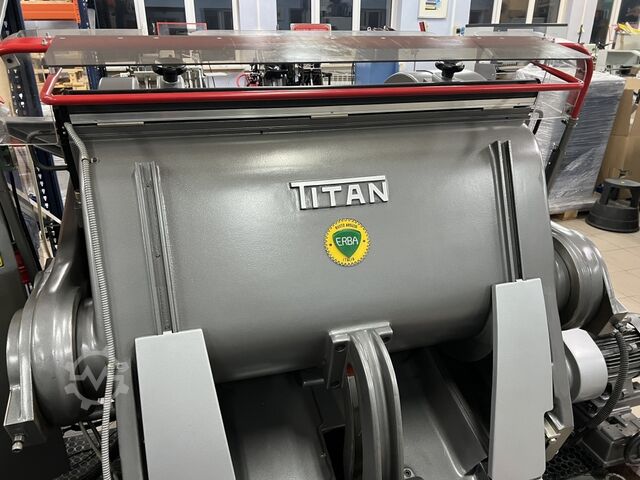 Mașină de tăiat cu matriță, tip plan-cilindru (tiegel) Erba Titan Model 3 die cutter Format: 830×1200