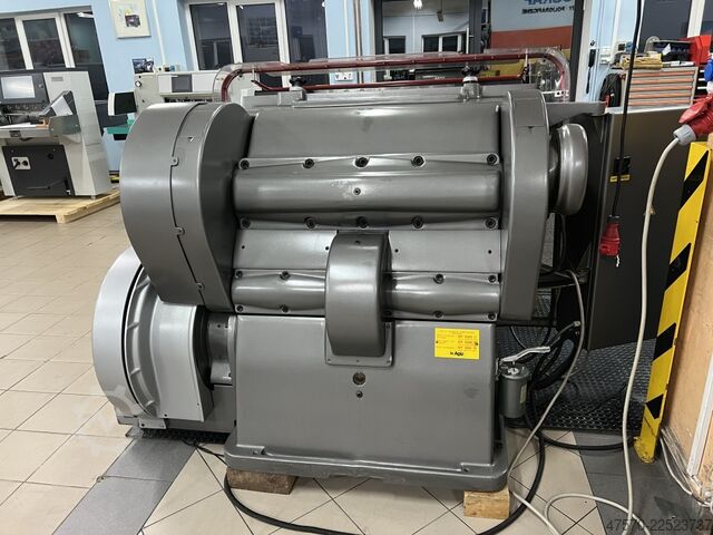 Mașină de tăiat cu matriță, tip plan-cilindru (tiegel) Erba Titan Model 3 die cutter Format: 830×1200