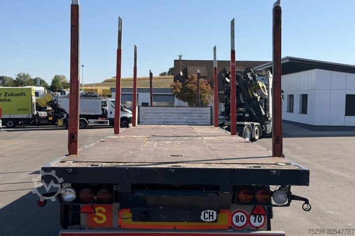 Åben sættevogn  2 SALL 34 2-Achs Pritsche / Swiss-Vehicle