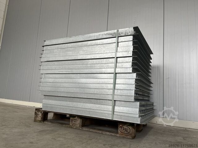 Eingelegtes Regalrost Gitterrost Gitter Gesamtbreite: 890 mm / Gesamttiefe: 1.175mm/Lichte Stützweite:1097mm (GR-17)