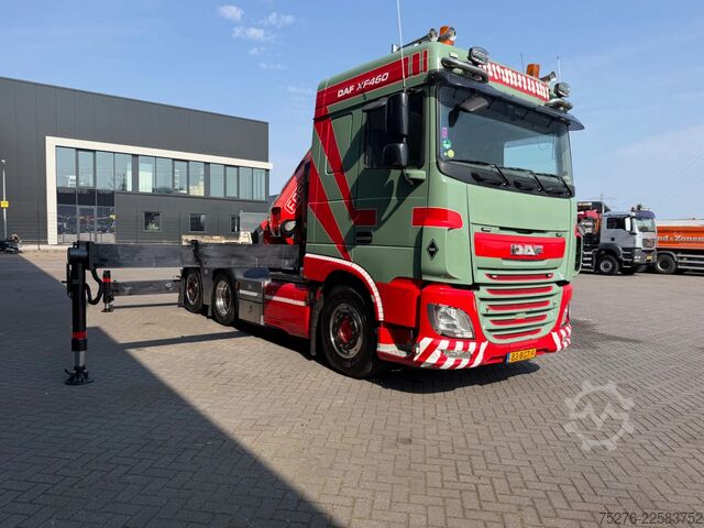Kranbil DAF XF 460 6x2 Fassi F485RA Euro 6