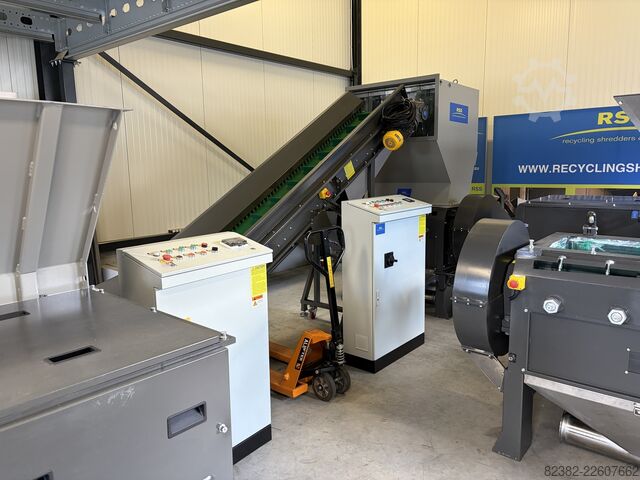 Műanyag-feldolgozó gép RSS Recycling Shredders Solutions 