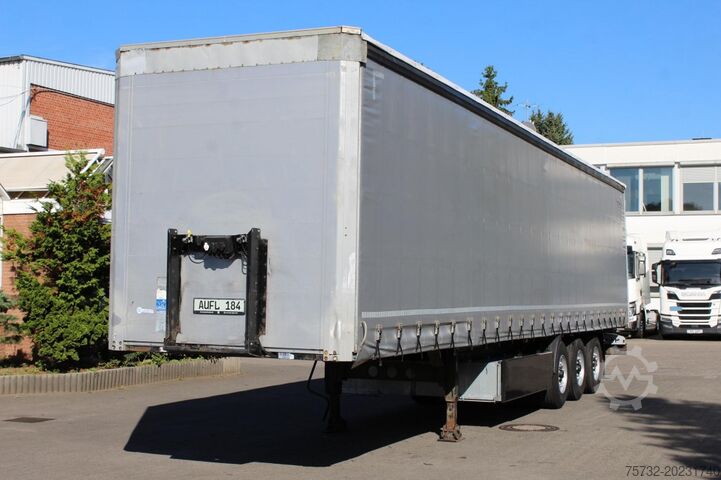 Nyitott ponyvás félpótkocsi KOEGEL Standard Plane 2,75h Liftachse Edscha LBW!