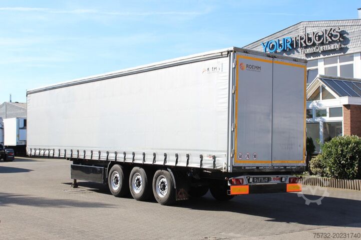 Nyitott ponyvás félpótkocsi KOEGEL Standard Plane 2,75h Liftachse Edscha LBW!