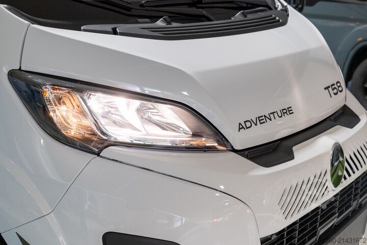 SUNLIGHT T 58 ADVENTURE félintegrált új SUNLIGHT T 58 Adventure