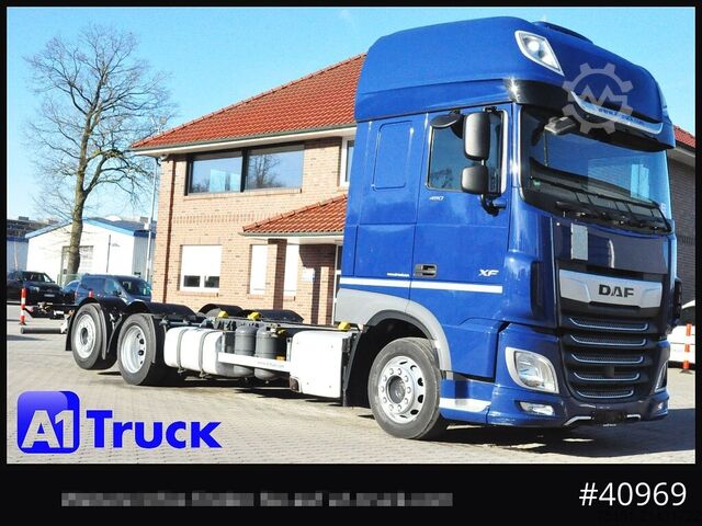 Φορτηγό εναλλασσόμενου αμαξώματος DAF XF 480 FAN, SCC, 7,82 Jumbo, Lenkachse,  Standklima,