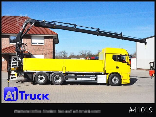 Γερανός τοποθετημένος σε φορτηγό MAN TGS 26.510, Hiab 228-4 Funk  Lenkachse