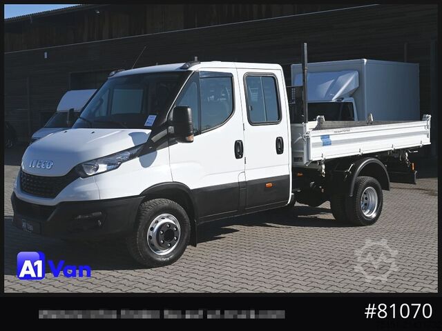 Φορτηγό ανατρεπόμενο βαν IVECO Daily 70C18 Kipper, Meiller, Doka, Tempomat, Klima