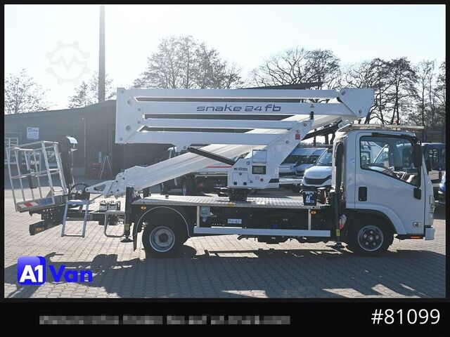 Βαν ISUZU Isuzu M21 Hubarbeitsbühne, snake 24fb, 24 Meter, 3,5 Tonnen