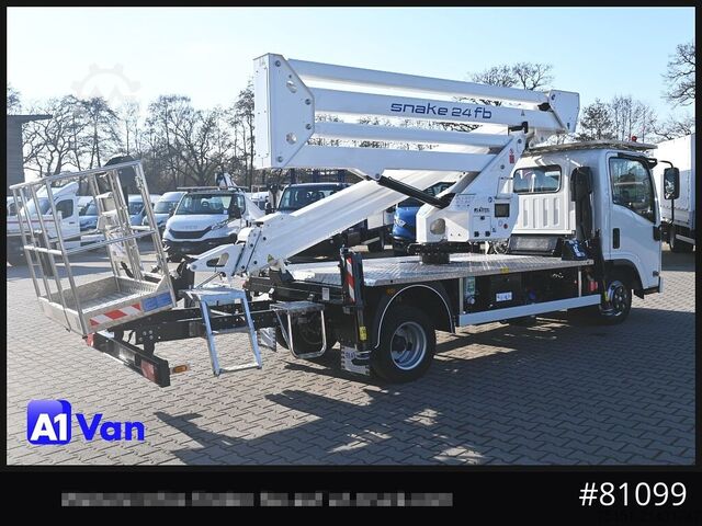 Βαν ISUZU Isuzu M21 Hubarbeitsbühne, snake 24fb, 24 Meter, 3,5 Tonnen