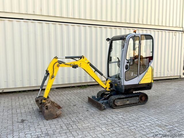 Minigraver WACKER Neuson ET16 / 2019 BJ / 1.520 H / 3x Löffel