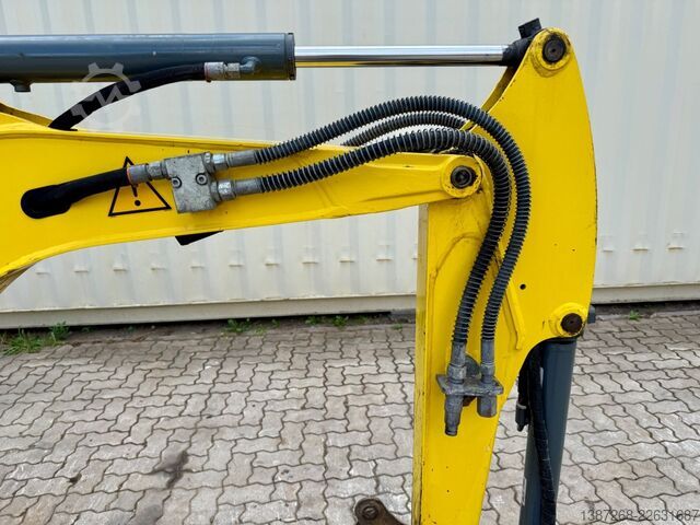 Minigraver WACKER Neuson ET16 / 2019 BJ / 1.520 H / 3x Löffel