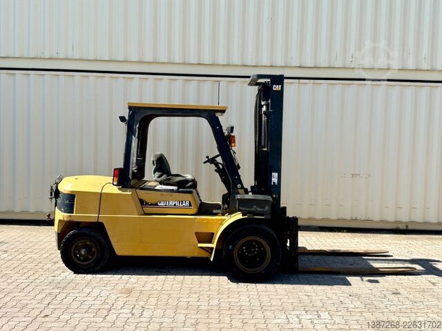 Voorlader vorkheftruck CATERPILLAR DP45 Diesel / Seitenschieber + Zinkenverstellung