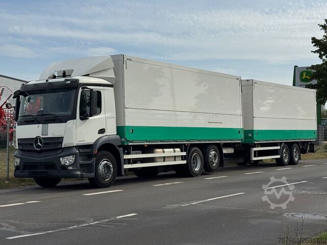 Camião de bebidas MERCEDES-BENZ ANTOS 2543 L/ 2 x LBW / LENKACHSE / KOMPLETTZUG
