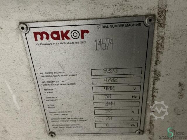 Μηχανές χύτευσης υπό κενό Makor 2013 Makor 