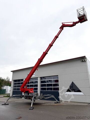 Telescopisch platform Teupen LEO 30T Raupenarbeitsbühne 30m