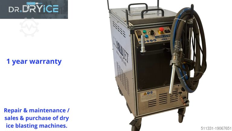 Droogijs straal machine Dry ice blaster Cold Jet Aero 75 DX / LIKE NEW